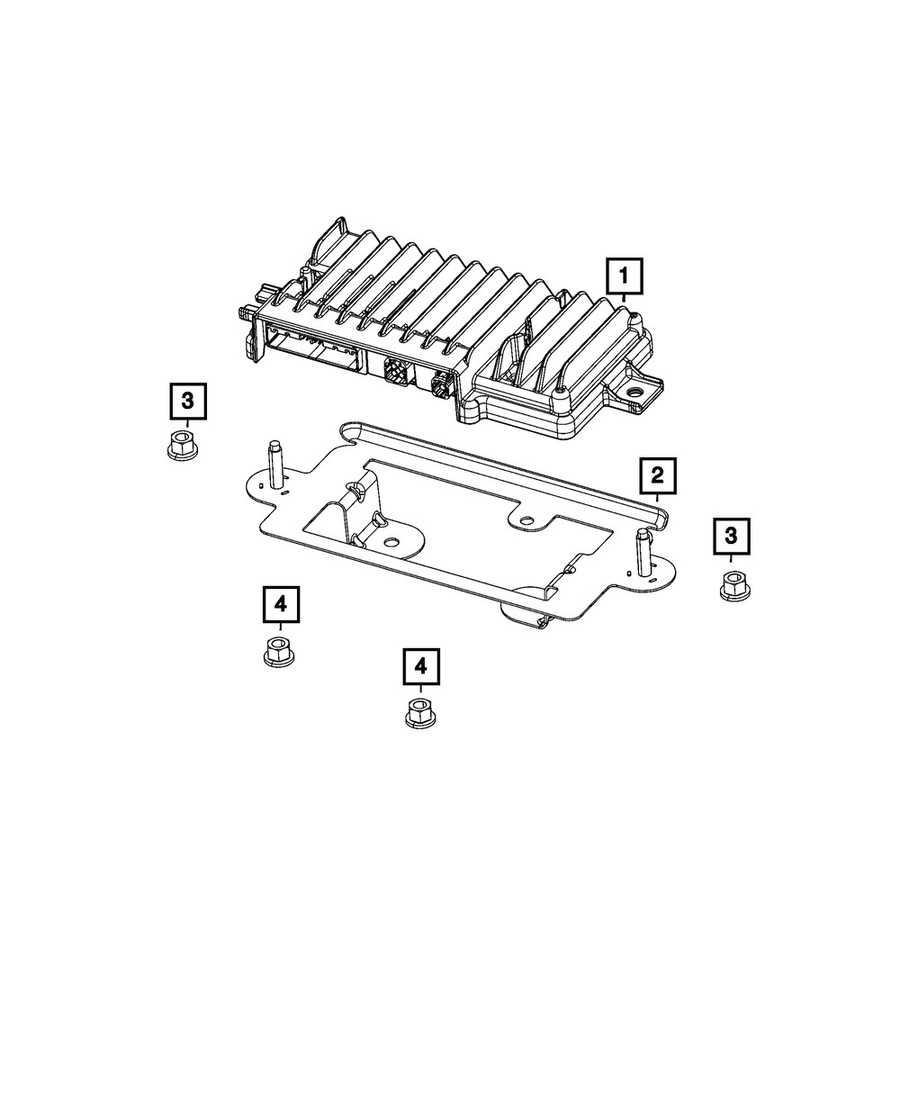 Park Assist Module - Mopar (68606048AD)