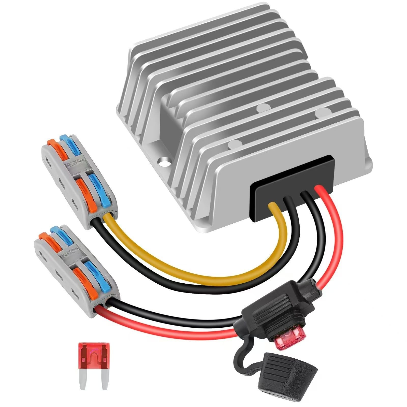 10A 120W 18V 24V 36V 48V to 12V Buck Converter Golf Cart Buck Regulator with ...