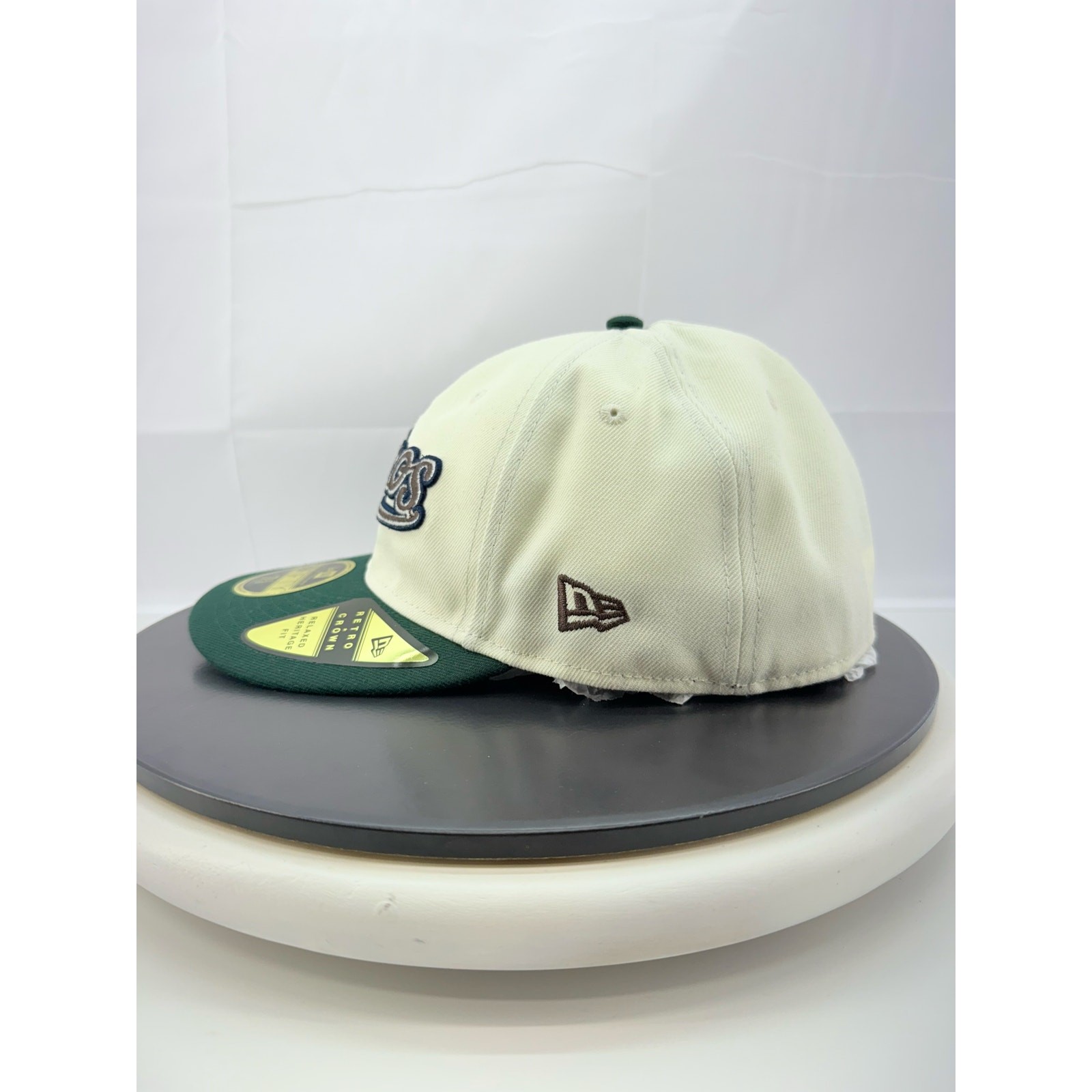New Era Houston Astros 40th Anniversary 59Fifty Cream Green Fitted Hat 7 5/8