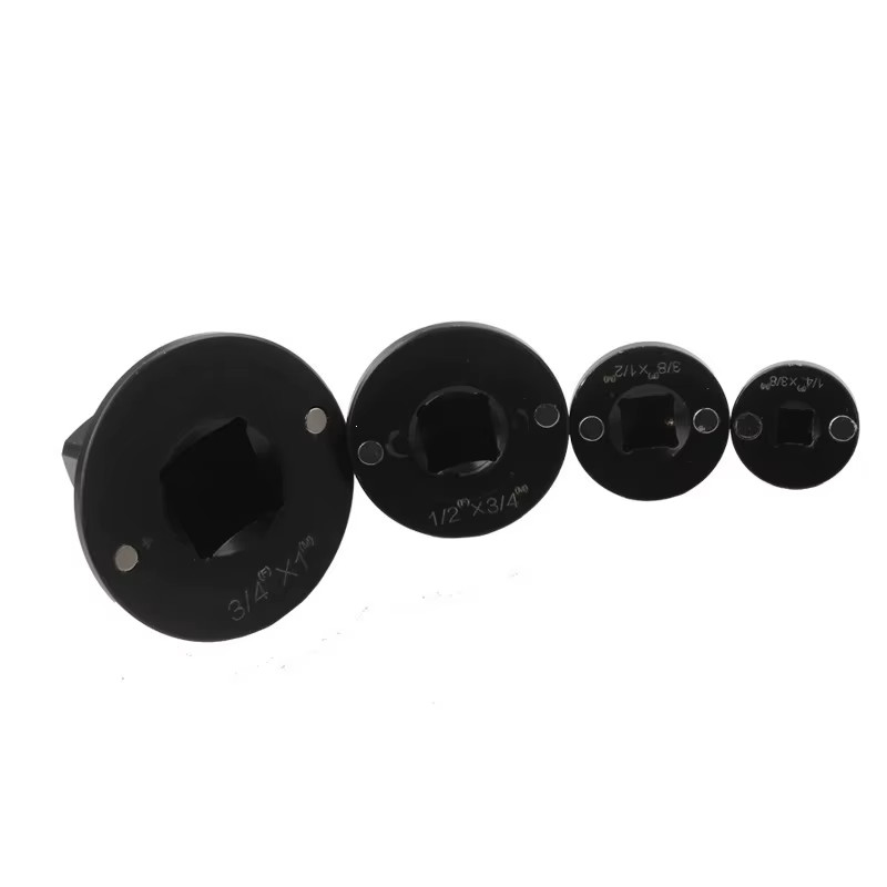 4-Pack Low Profile Impact Socket Adapter Set, Drive Reducing Ratchet Adapter Set