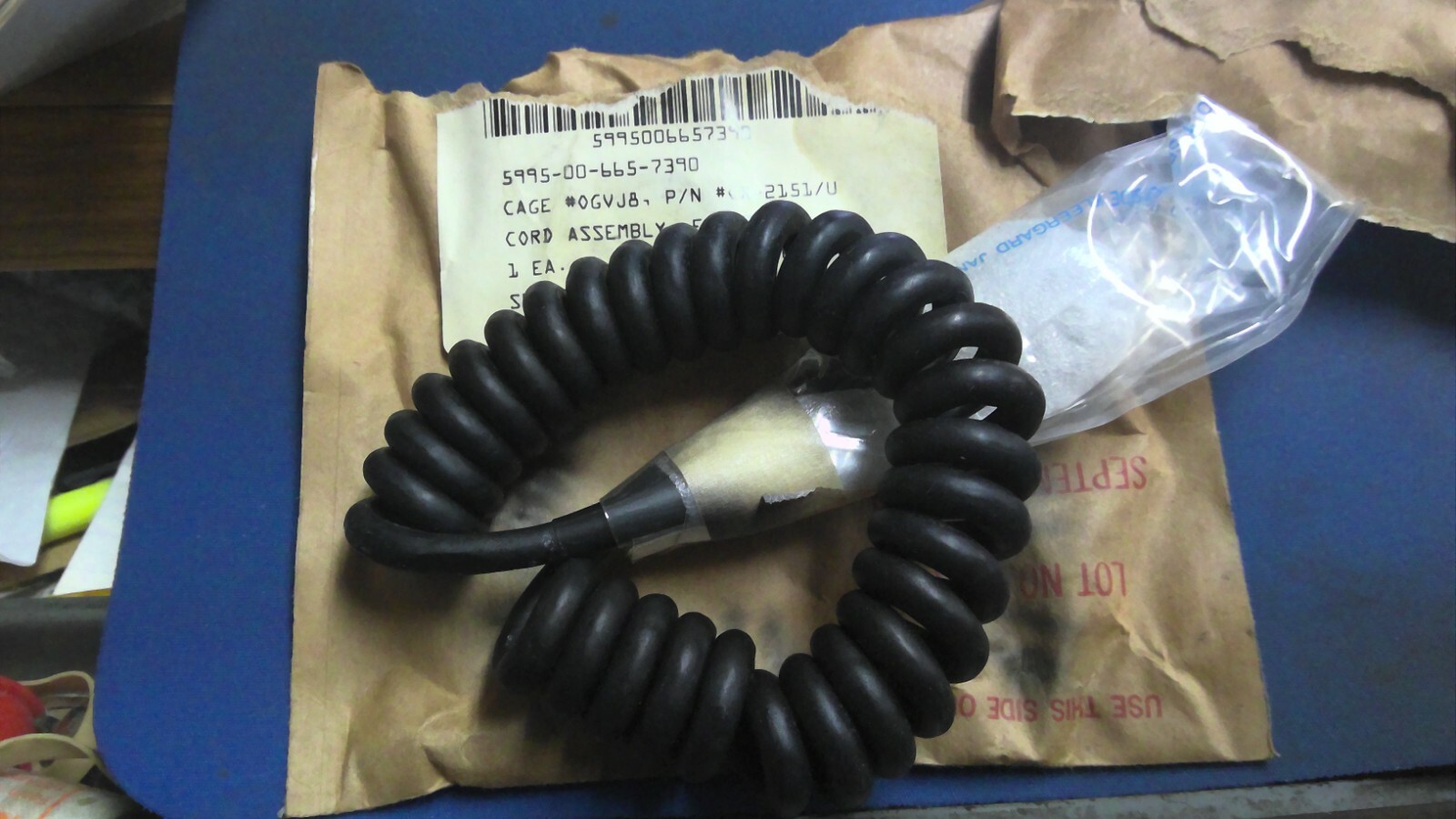 New cx-2151/u cord coil for H-60/PT TA-312/PT handset or for TA-43/PT