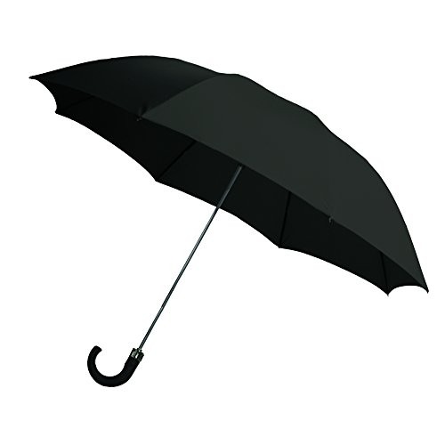 2-Fold Auto Open Umbrella Black