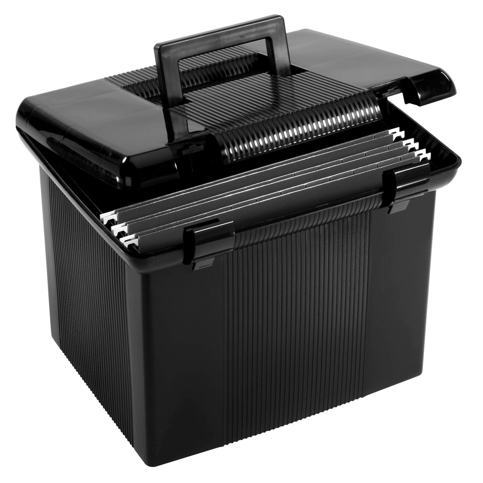 Pendaflex Portable File File Rails Simple Document Storage File Bin For Home