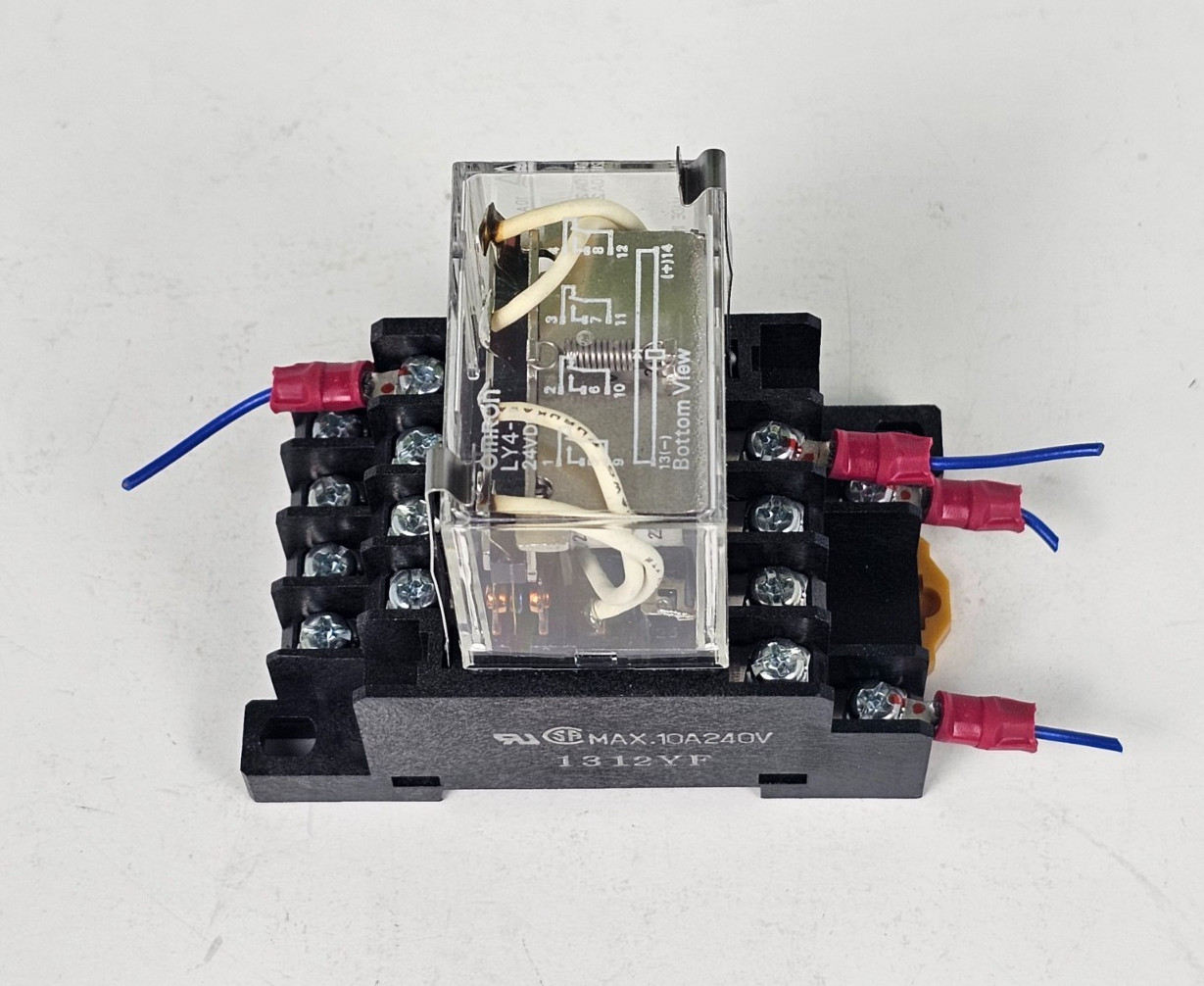 [2 UNIT] OMRON power relay LY4-D