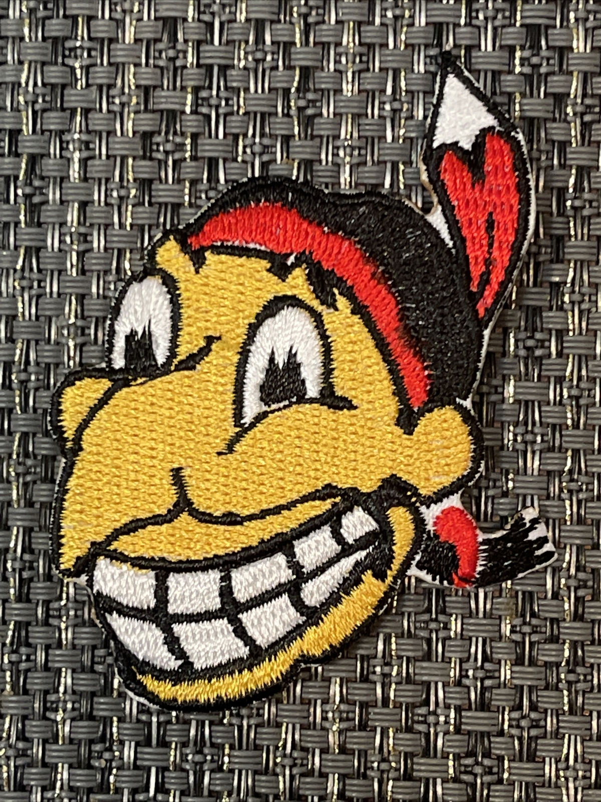 Cleveland Indians Rare Vintage LOGO Embroidered Iron On Patch (3" X 2” )