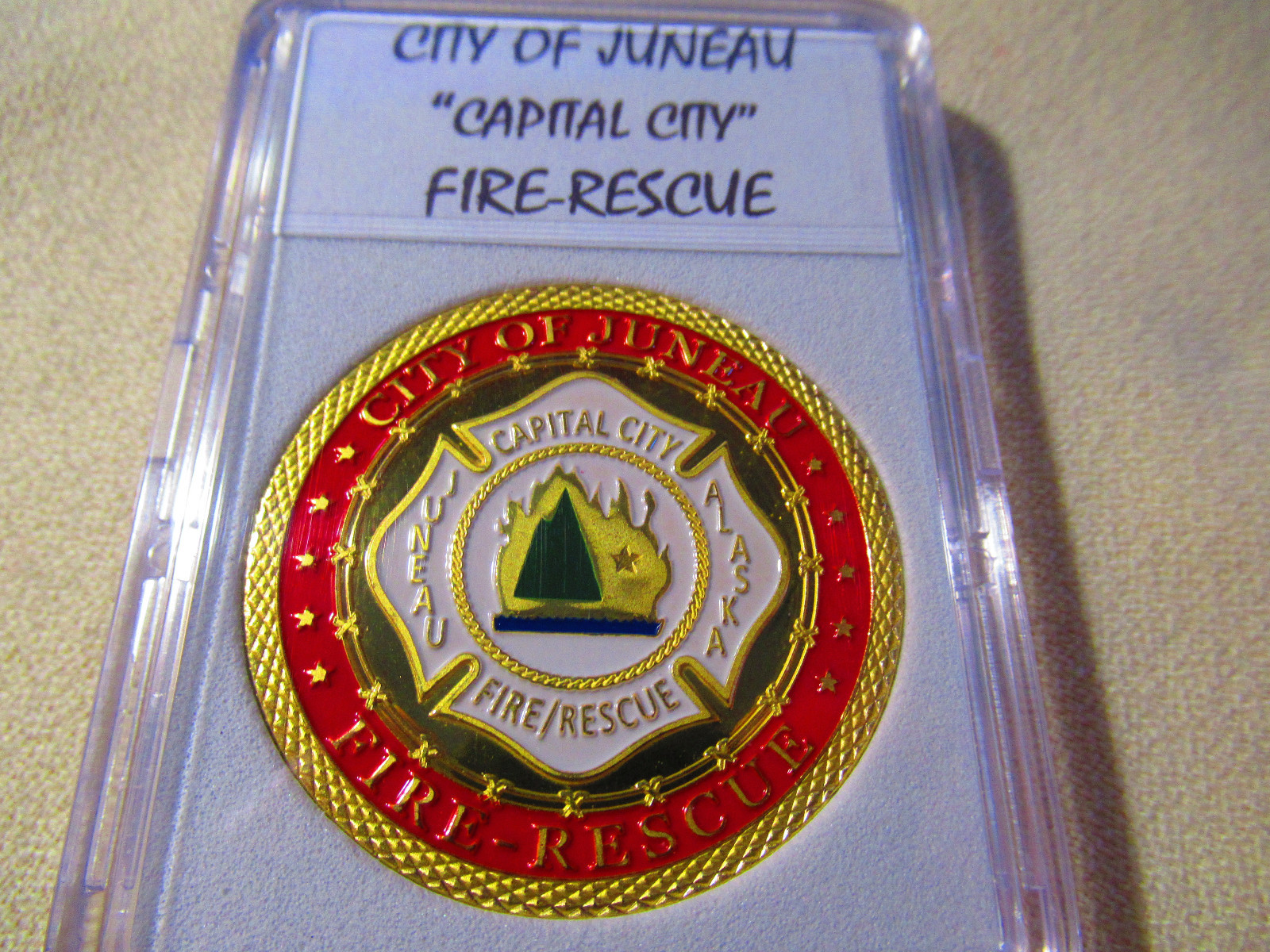 CITY OF JUNEAU FIRE-RESCUE Challenge Coin