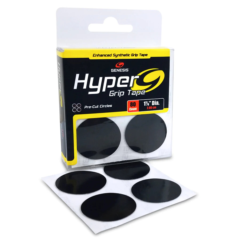 Genesis Bowling Hyper Grip Tape 80 Piece Pre-cut Circles