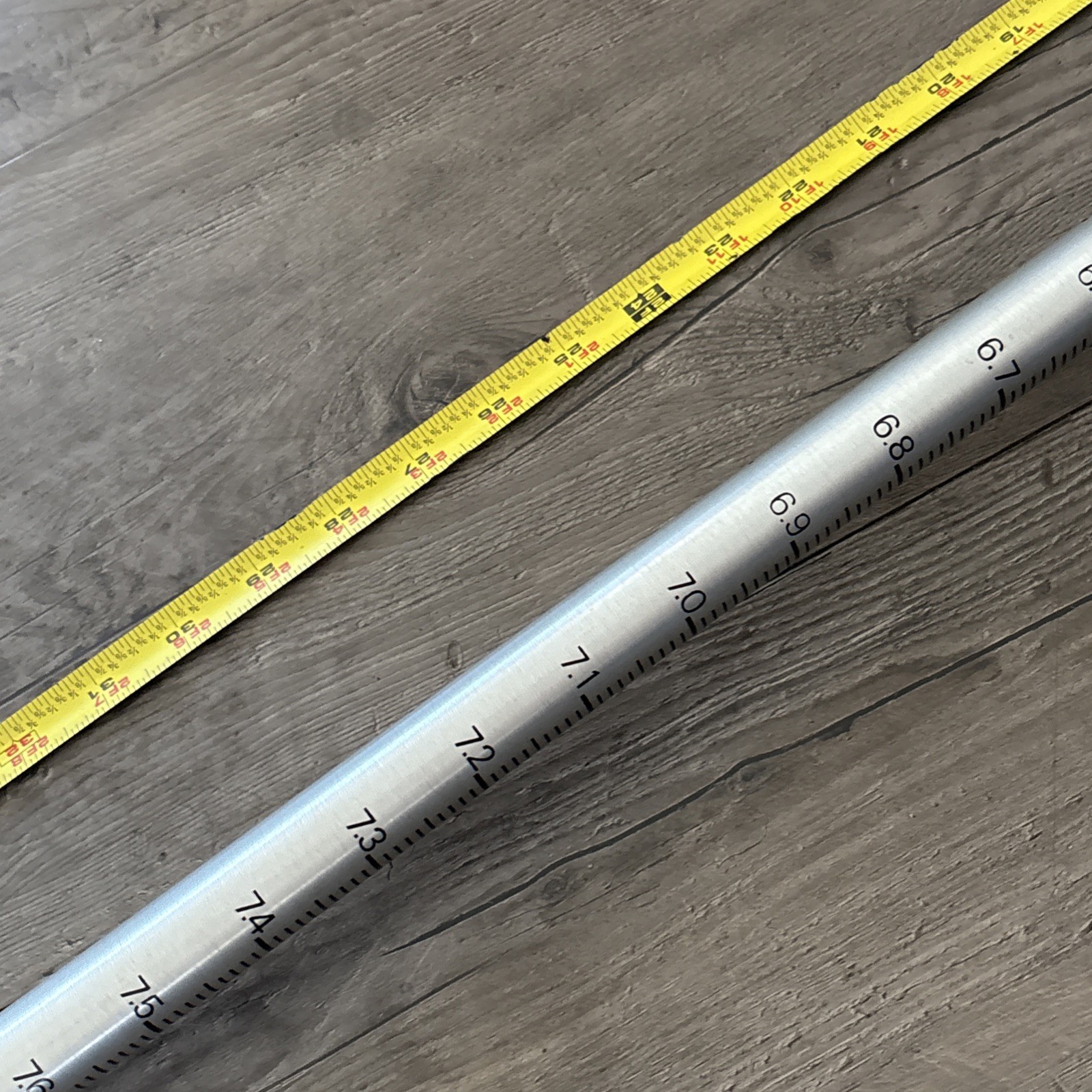 Surveying Utility Aluminum Pole Used USA.