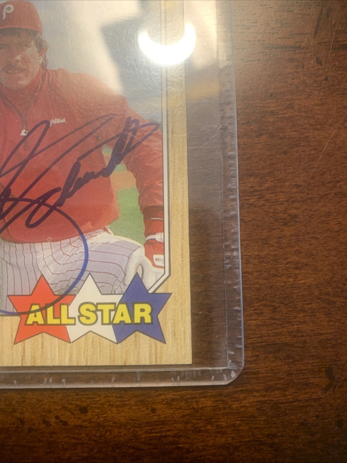 Mike Schmidt Signed Baseball Card