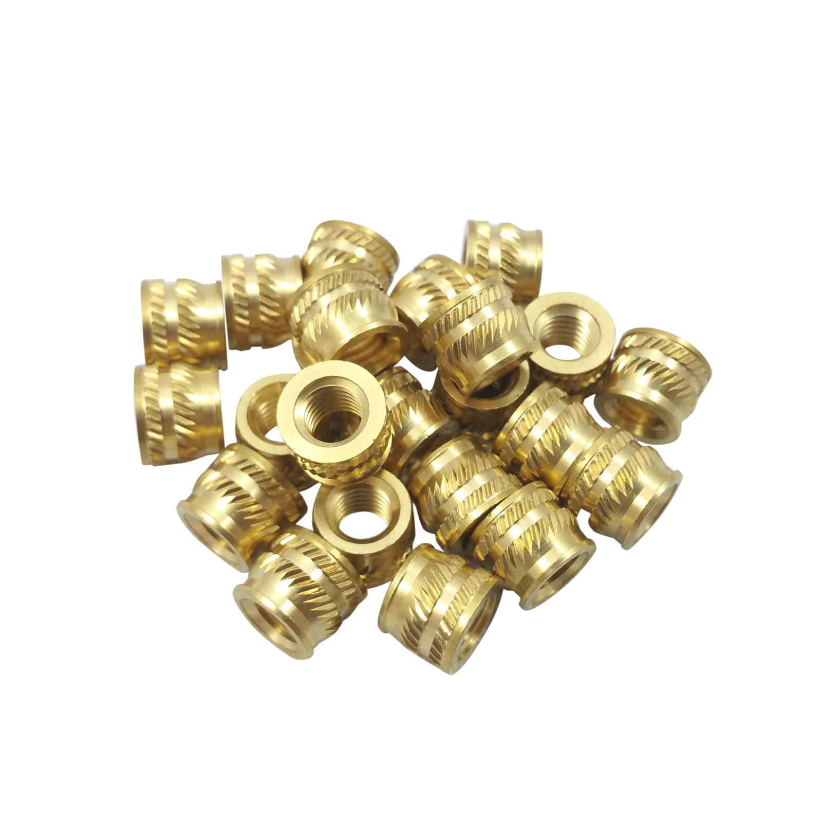 #6 32 6-32 6 Threaded Heat Inserts for 3D Printing Screws Metal Qty 100 #6-32