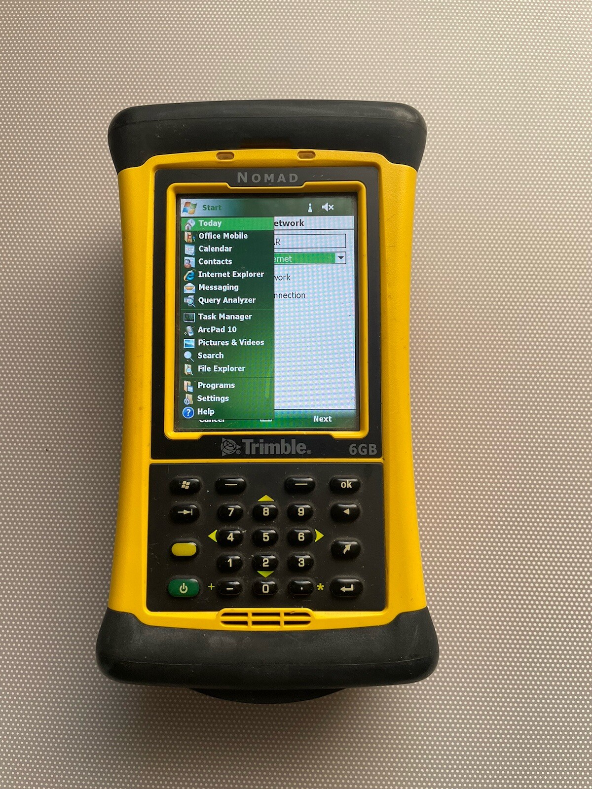 Trimble Nomad Data Collector Rugged Handheld 6GB