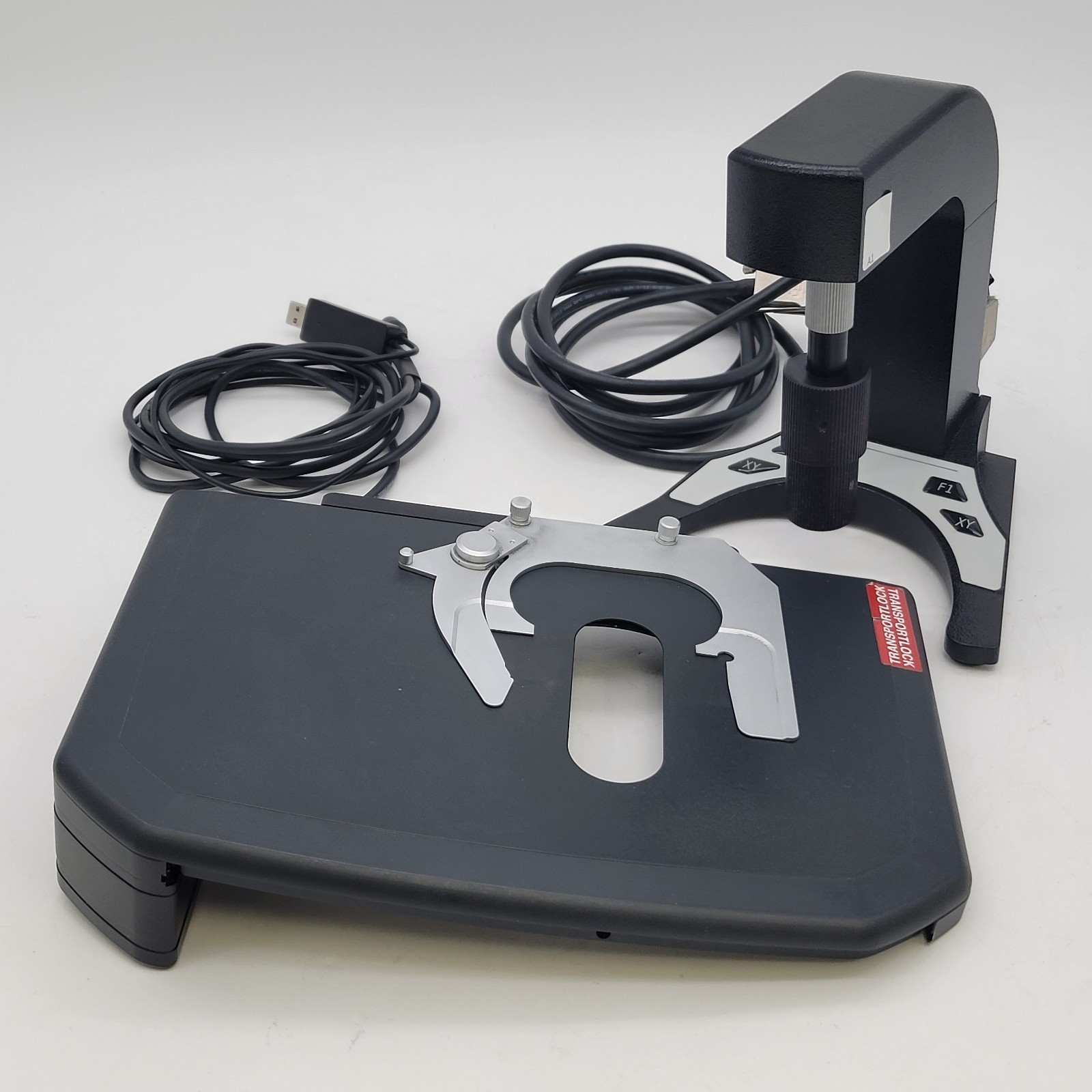 Marzhauser Microscope Motorized Stage EK 75x50 Pilot & Ergodrive 2 for Olympus