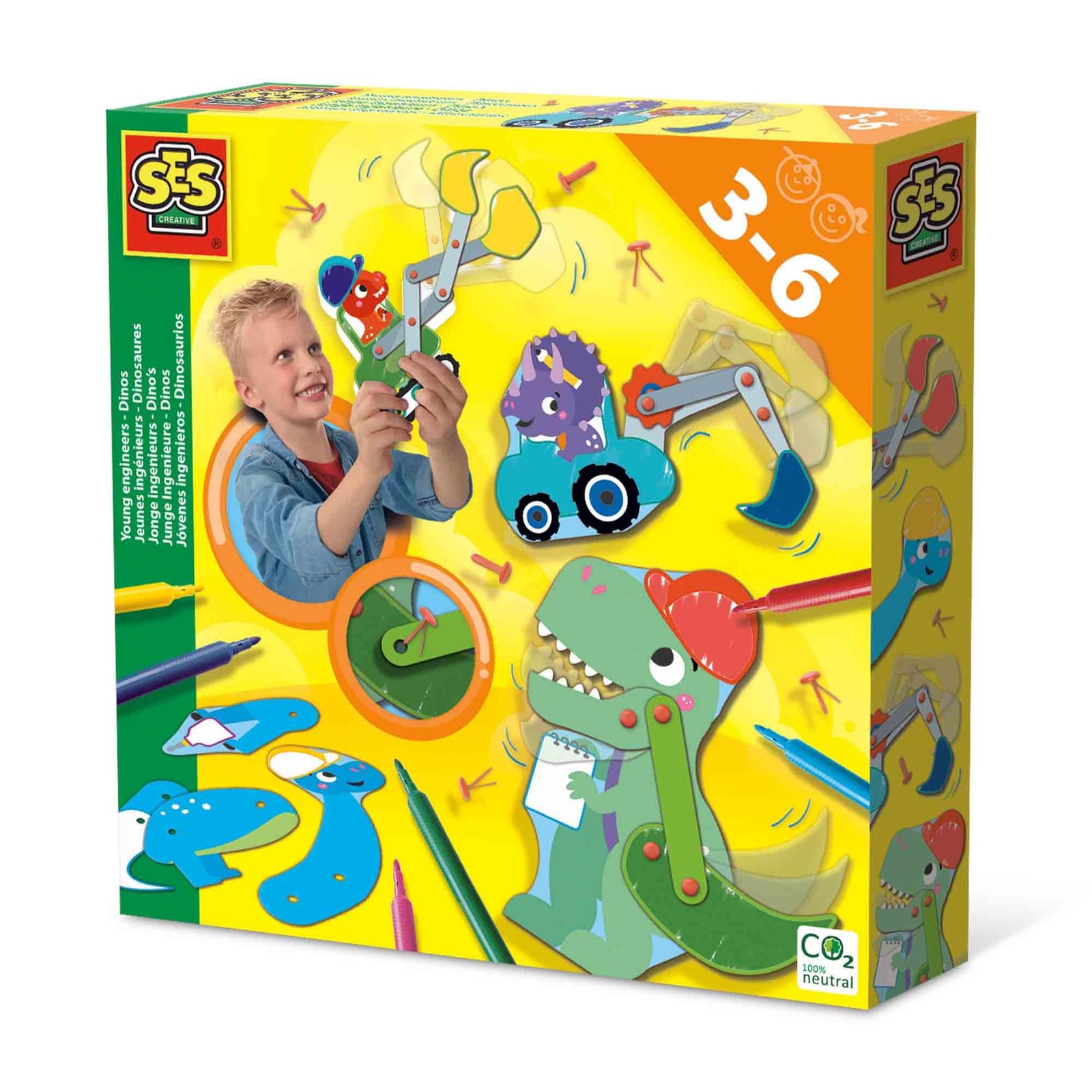 SES Creative 14045 Young engineers-Dinos, various