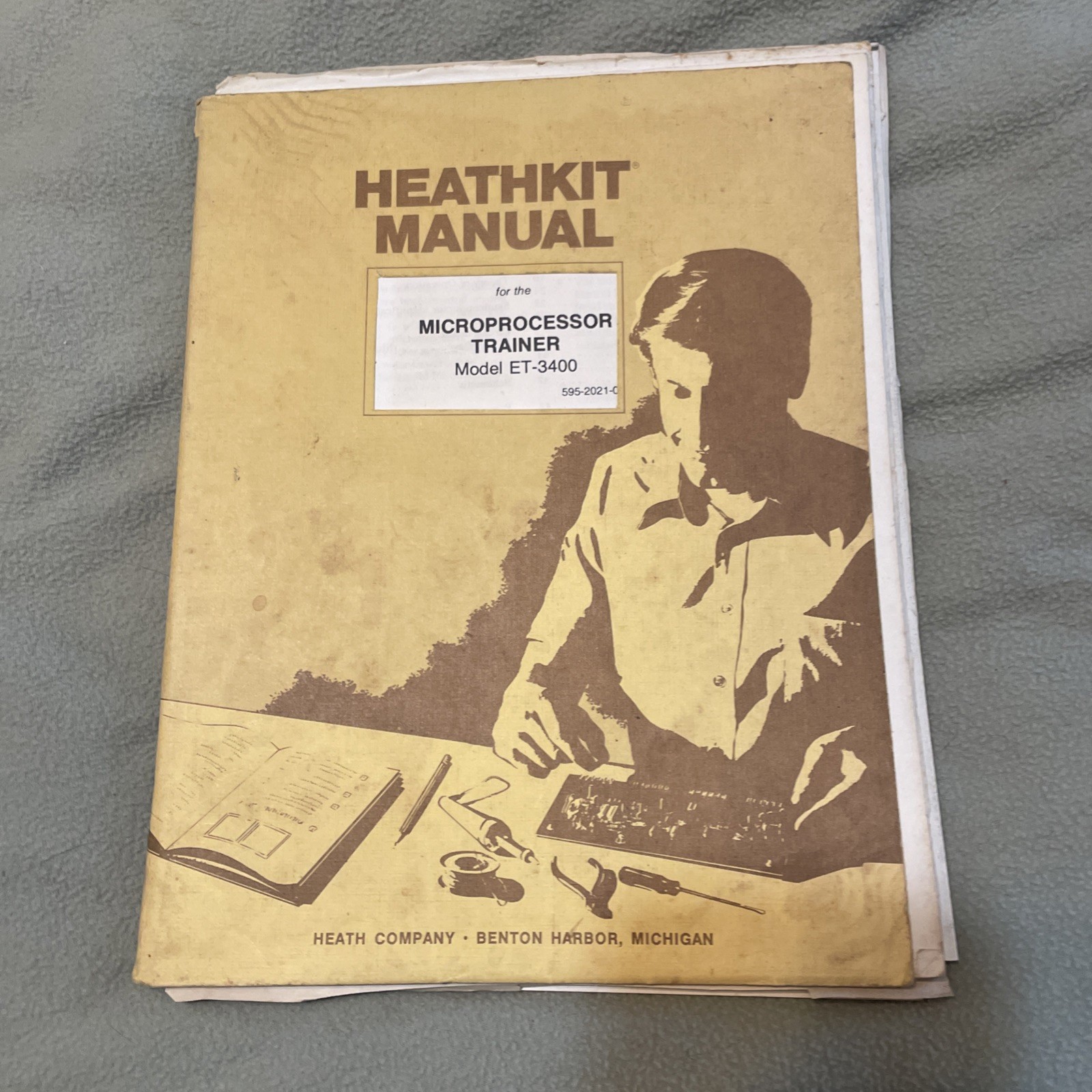 HealthKit ET3400 With Original 6809 Adapter & INS8154 Memory Interface, Working