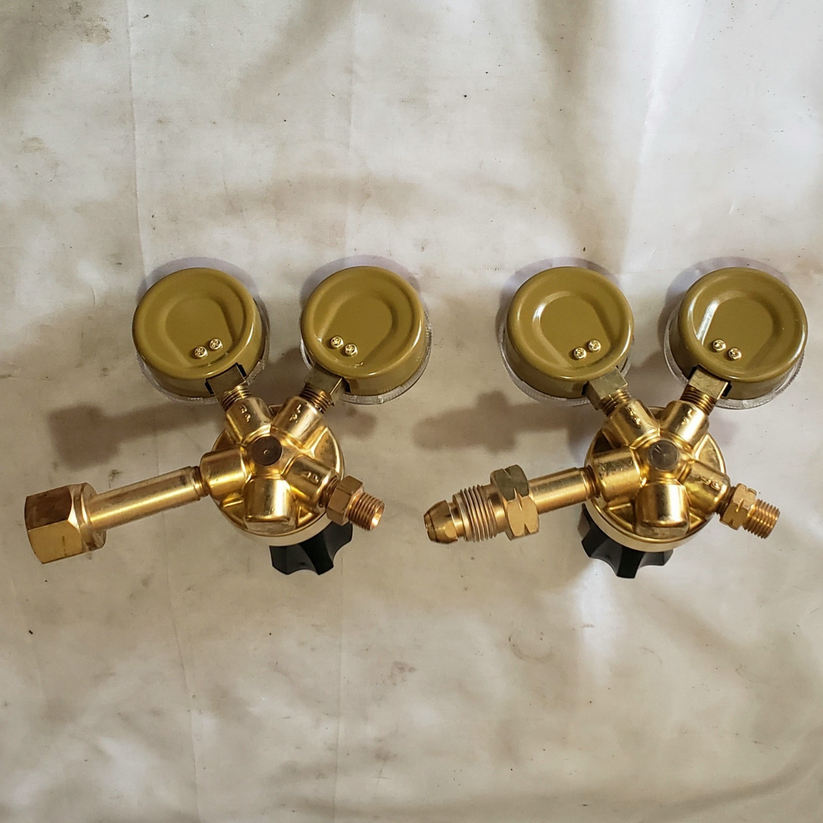 Harris Model 801 Regulator Set Oxygen Acetylene Cutting Welding Torch