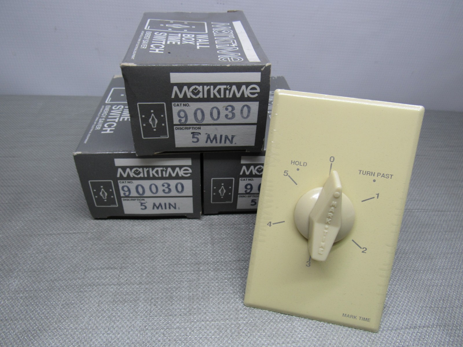 M & H Rhodes Marktime 90030 5 Min Wall Box Time Switch Lot of 3