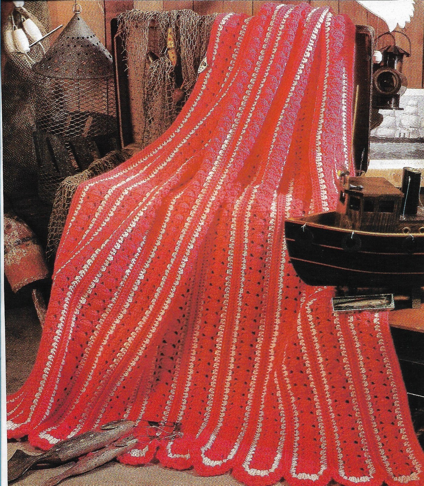 Coral Dreams Afghan crochet pattern instructions