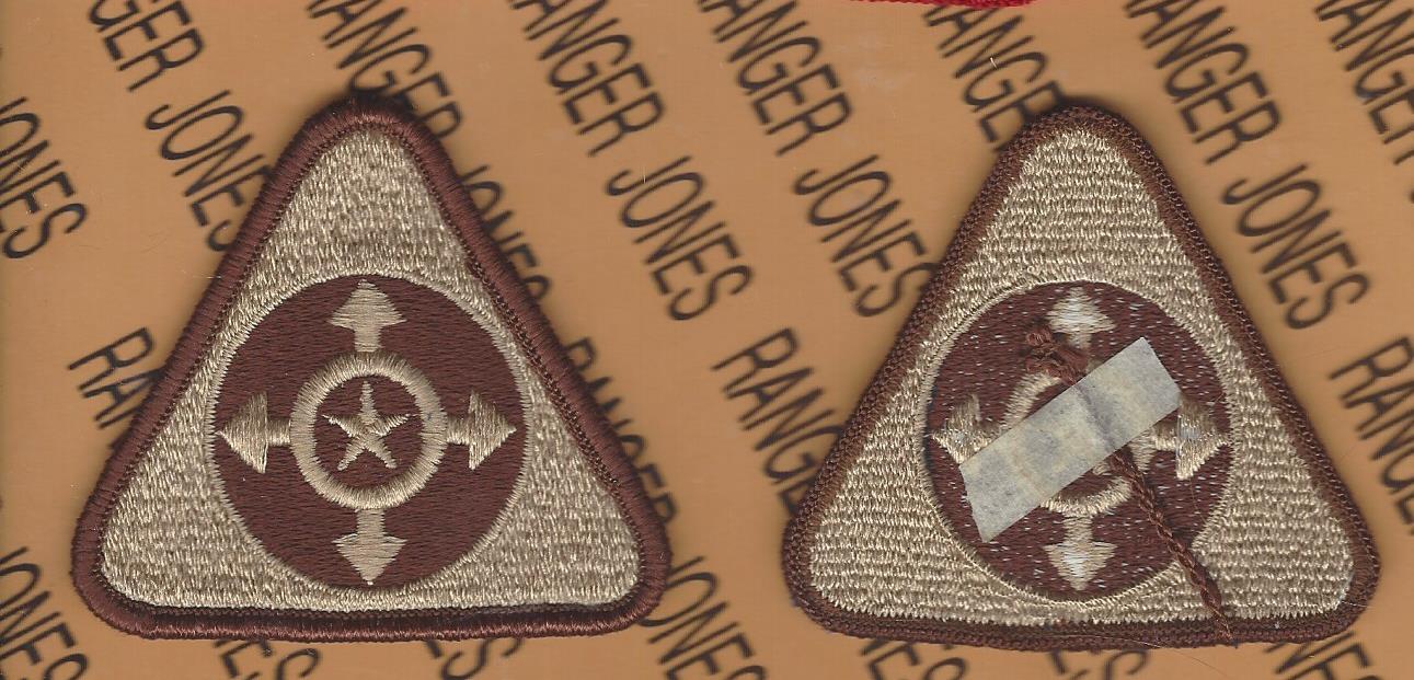 US Army IRR Individual Readiness Reserve Desert DCU uniform patch m/e