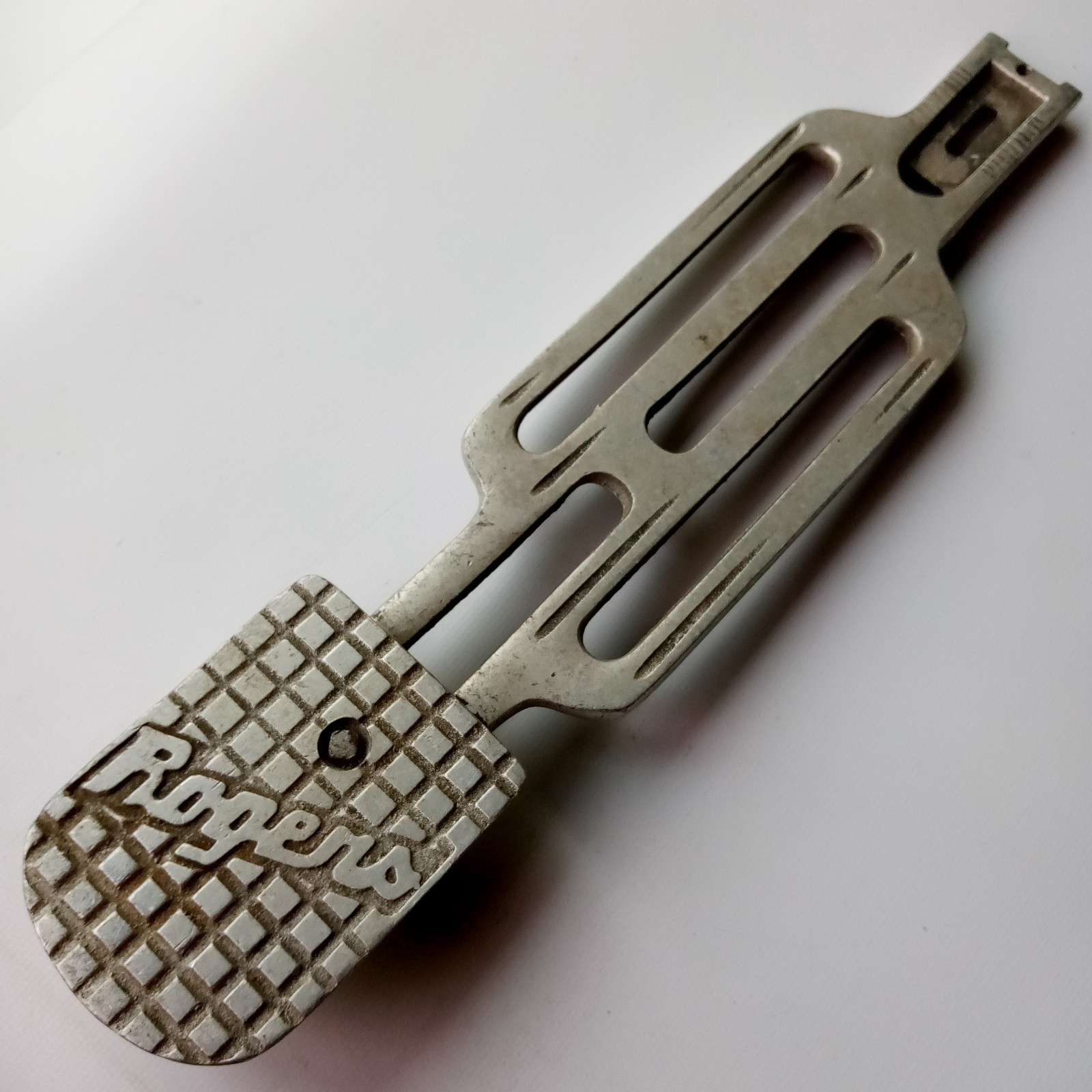 Rogers#395R Solid Footboard Swivomatic Bass Drum Foot Pedal Swivo Heel Plate USA