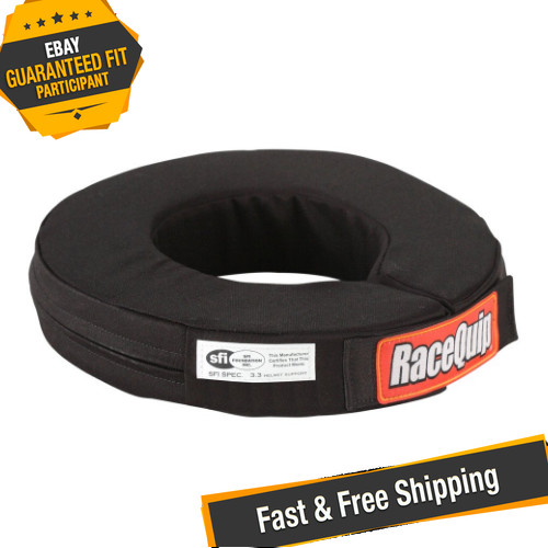 RaceQuip 337007 17" 360 Degr. Helmet Support Collar, Black, SFI Rated