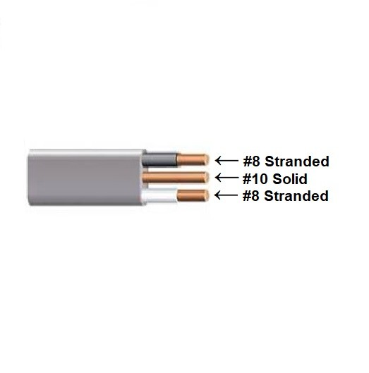 8/2 UF-B x 125' Southwire Underground Feeder Cable