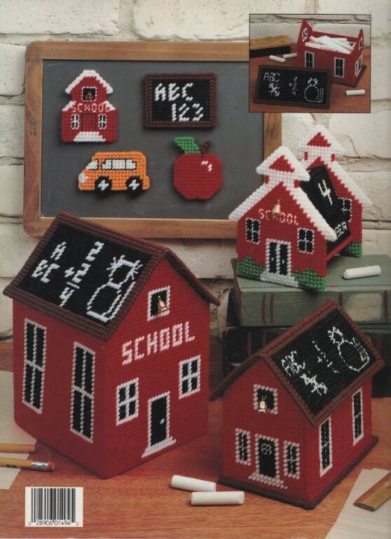 OOP!!! TEACHER TREASURES IN PLASTIC CANVAS 12 DESIGNS