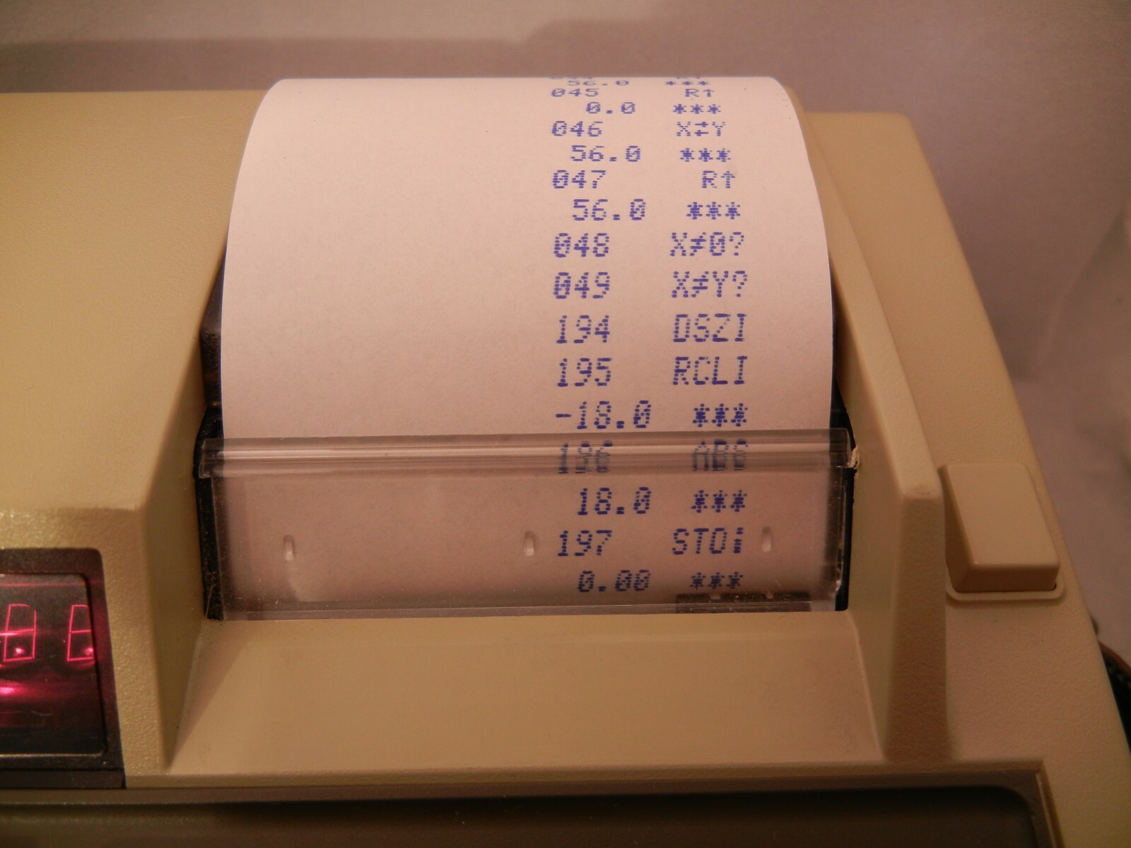 HP-91, 92, 97, 97S 82143A, 82162A Printer Paper Advance Drive Repair