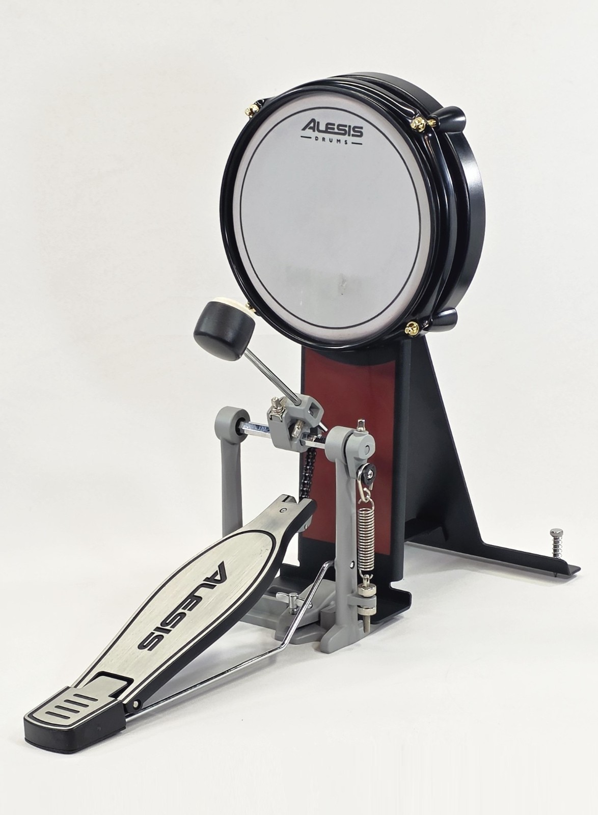 Alesis 8" Mesh Drum Kick Pad, Trigger Bass 8in with Pedal E-Drums