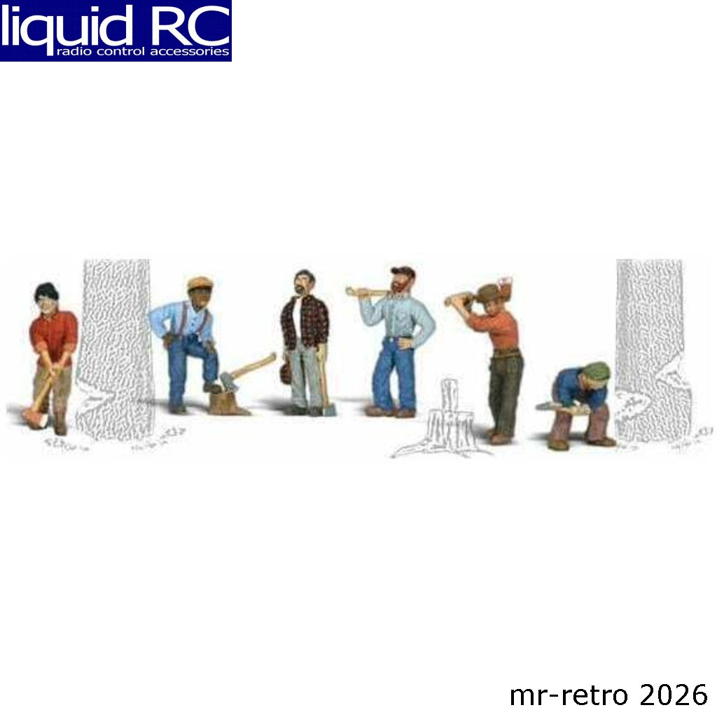Woodland Scenics A1876 HO Lumberjacks