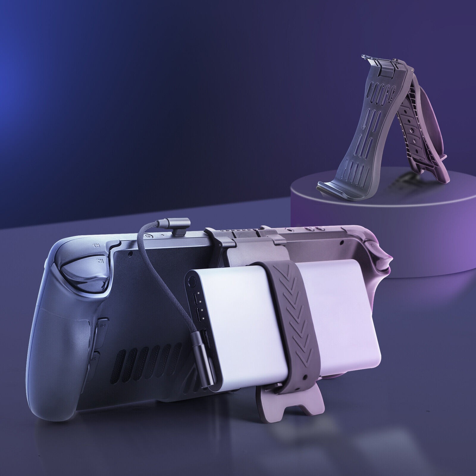 Charging Station Mobile Power Holder Desktop Stand for Steam Deck Accessories