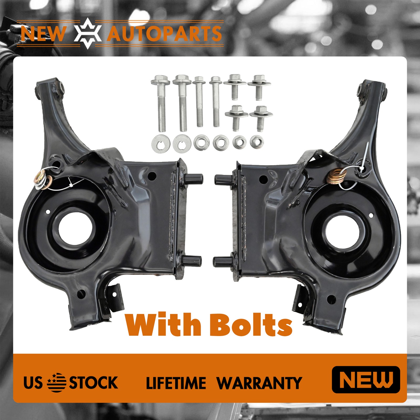 2x Rear Lower Control Arms LH & RH For 2013-2021 Nissan Altima Maxima 2.5L 3.5L