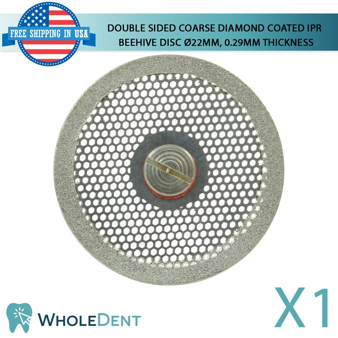 Ortho Dental Coarse Double Sided Diamond Coated Disc IPR Separator Ø22mm, 0.29