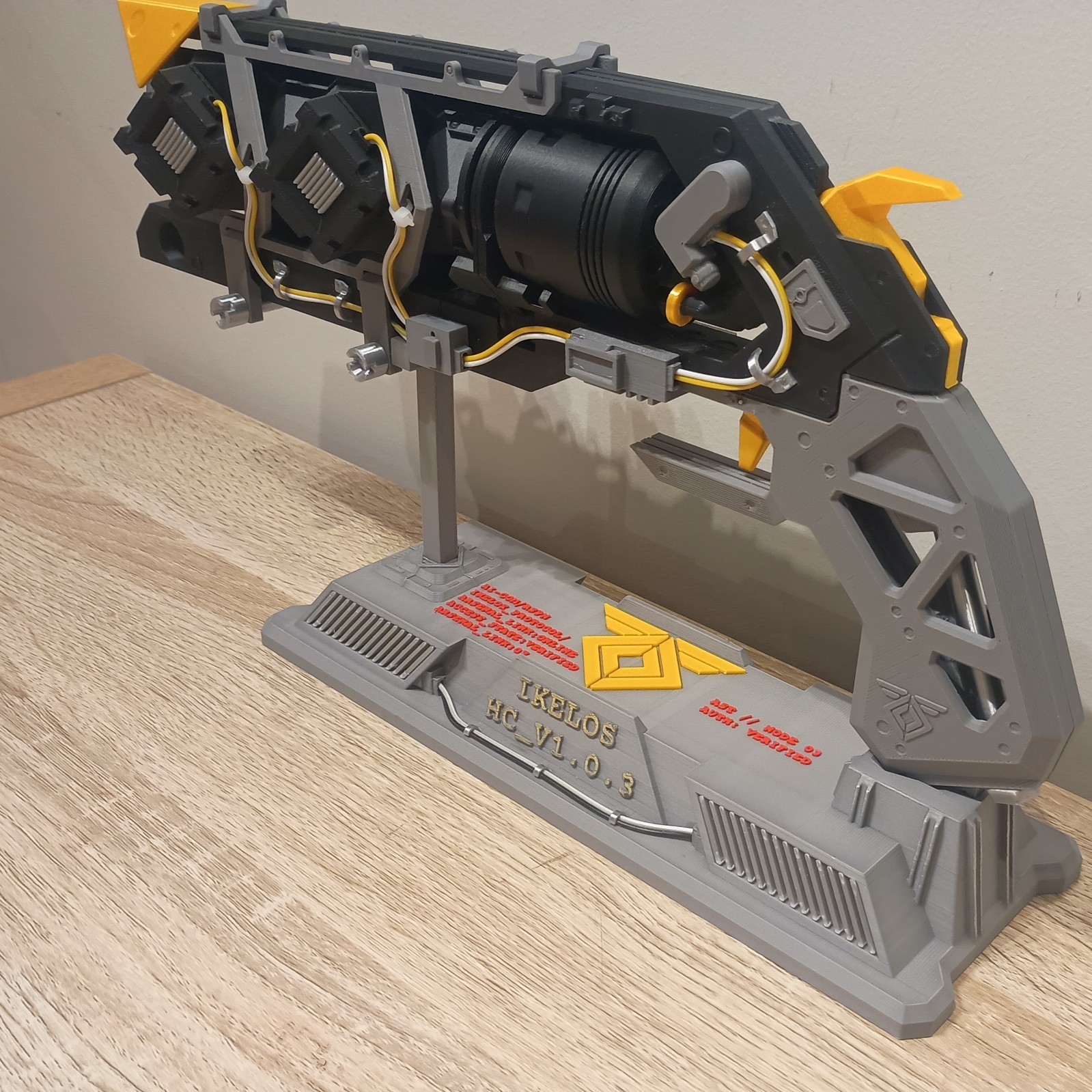 Destiny 2 IKELOS Hand Cannon Replica Prop with Custom Display Stand