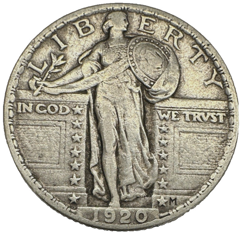 1920 Standing Liberty Quarter 720