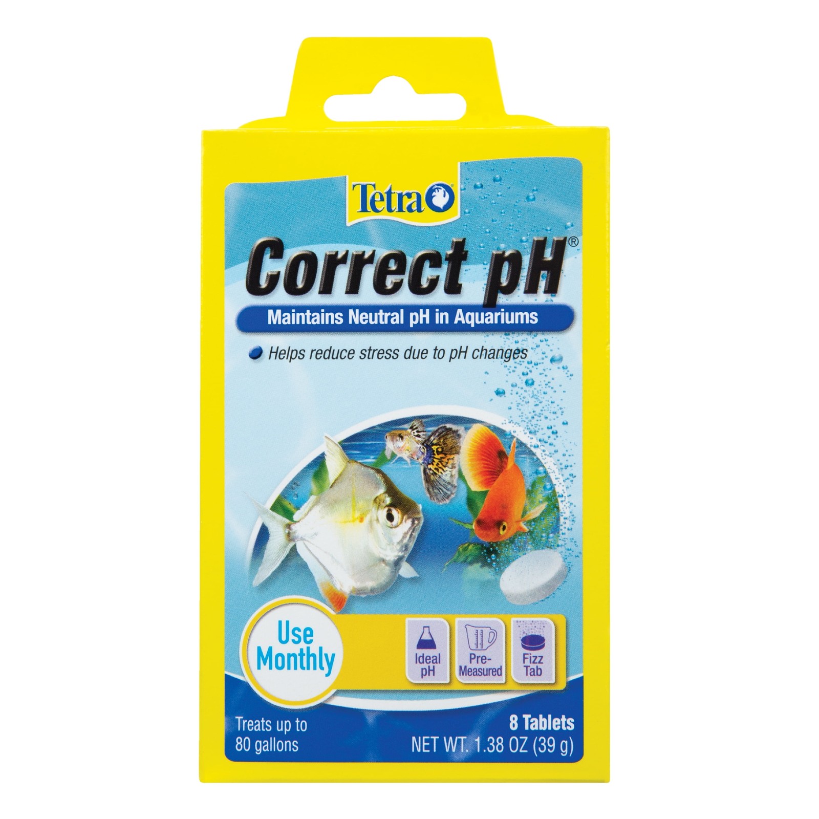 2-Pack Correct pH Tablets 8ct Aquarium Water Treatment Neutral pH