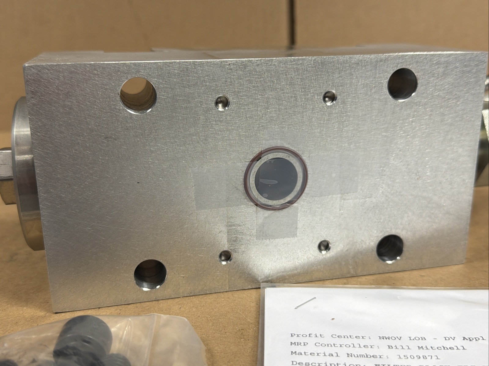 Nordson 1509871 EDI Ultracoat Hot Melt Fluid Filter Block 240V 800W FAST SHIP