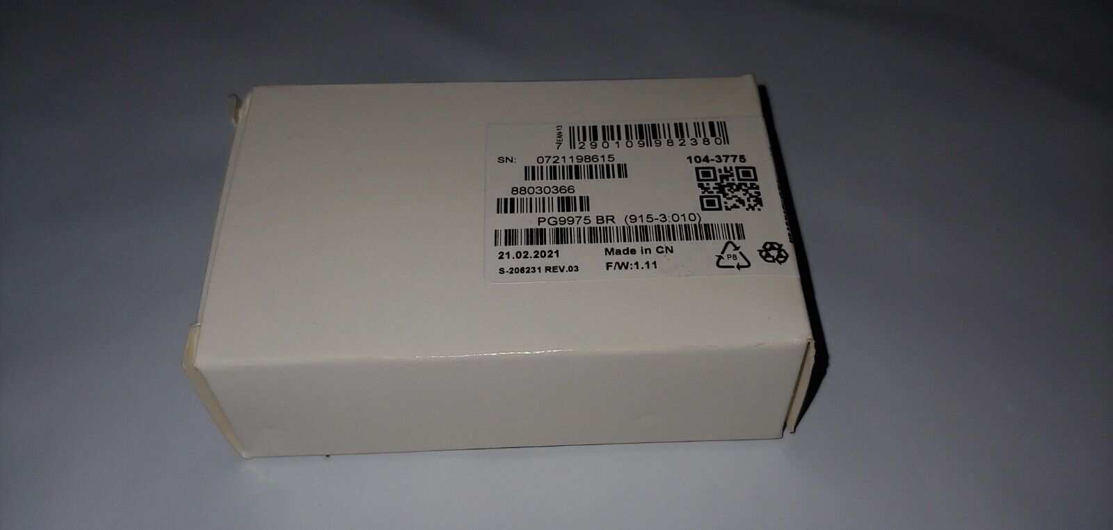 Lot of 3 DSC PG9975BR Wireless PowerG Door or Window Contact, Brown