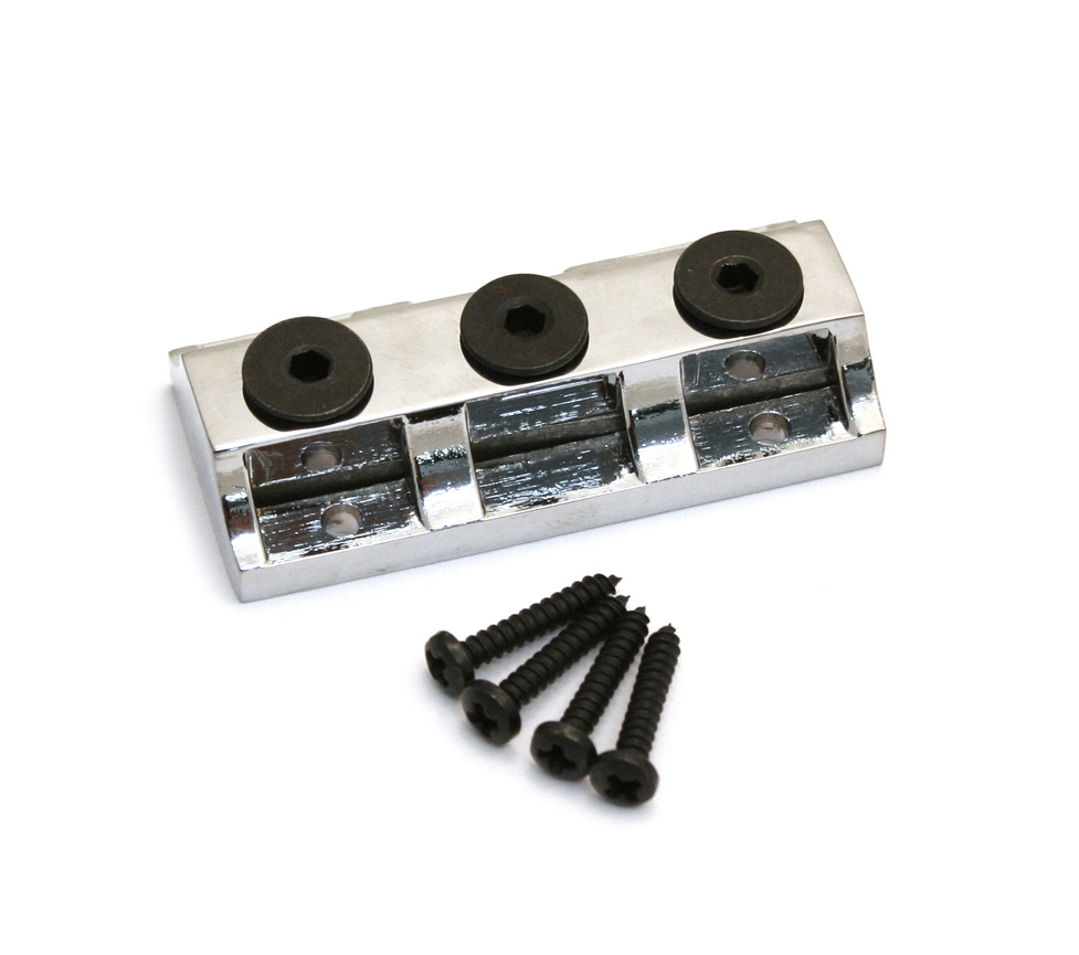 Chrome Kahler® Style Locking Clamp/Guitar Nut BP-0278-010