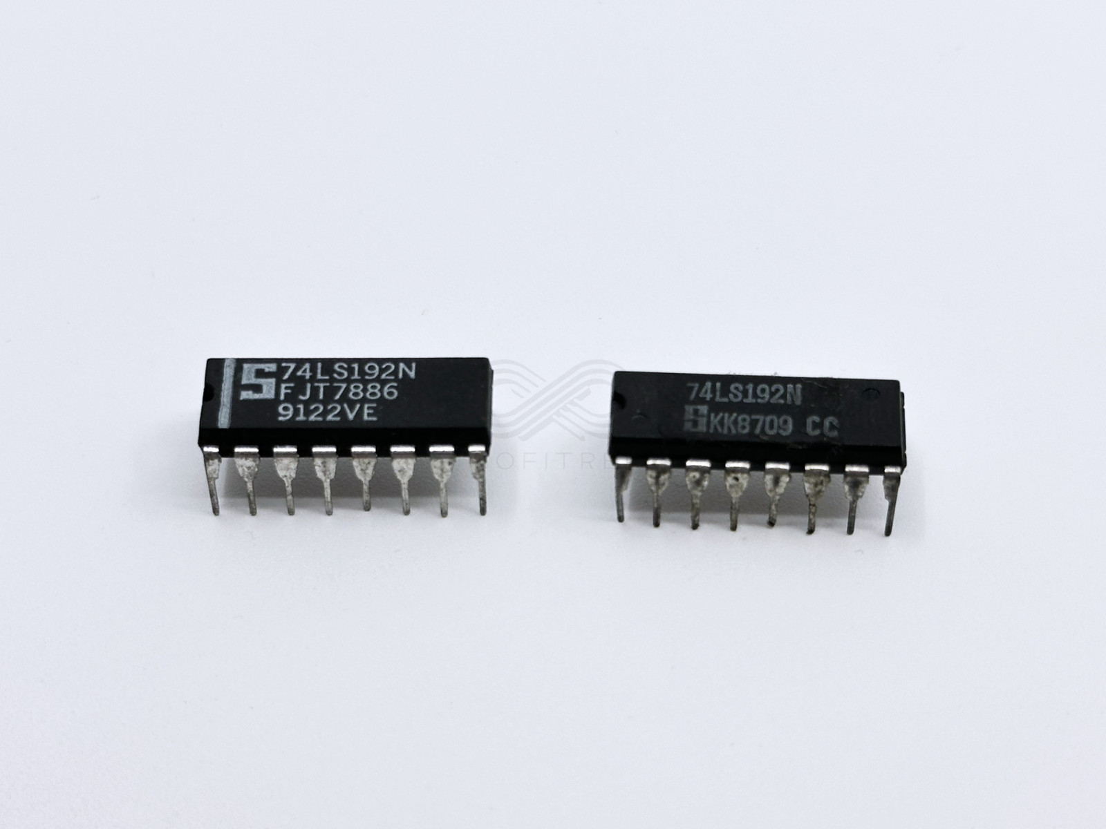 2PCS S74LS192N Signetics Synchronous Up Down BCD Decade Counter DIP-16