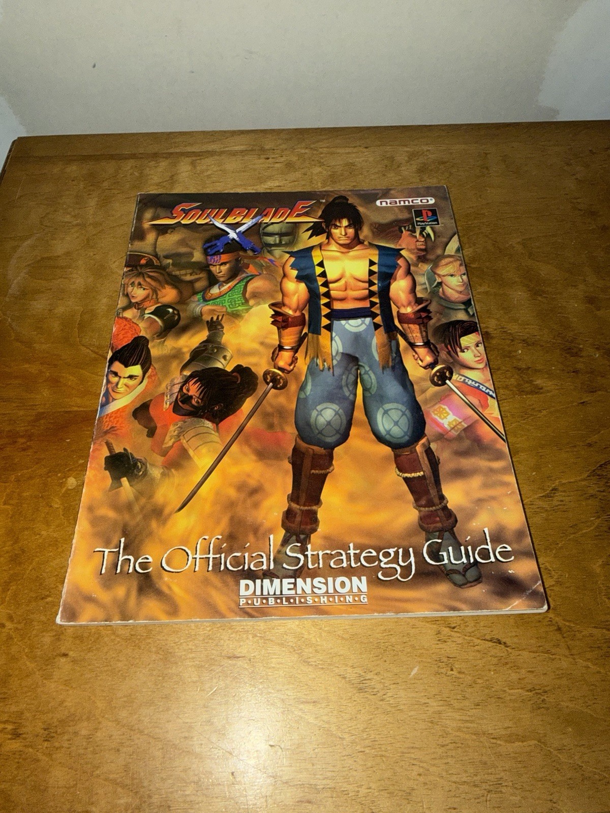 Soulblade Namco 1997 Playstation 1 PS1 Strategy Guide Official Hintbook RARE