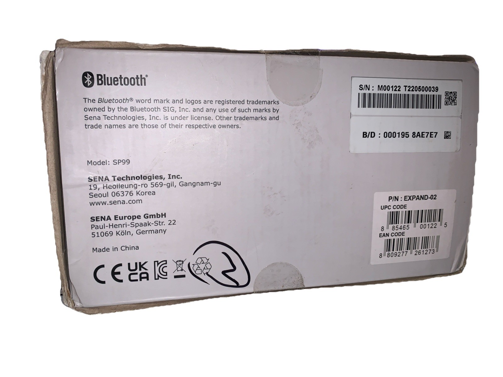 Sena - Expand - Long Range Bluetooth Intercom - EXPAND-02 - 980 Yards