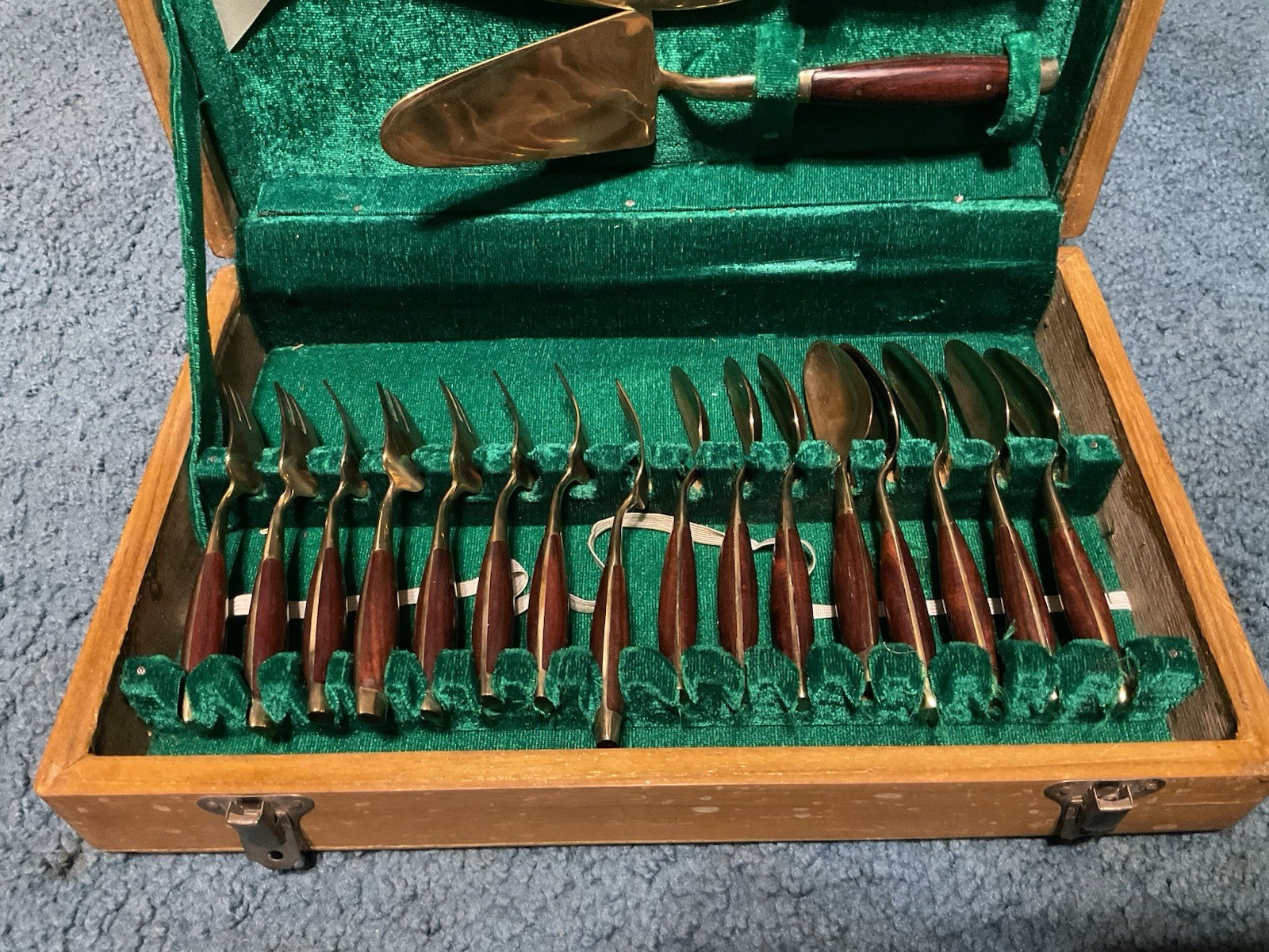 Vintage Vietnamese Silverware Set
