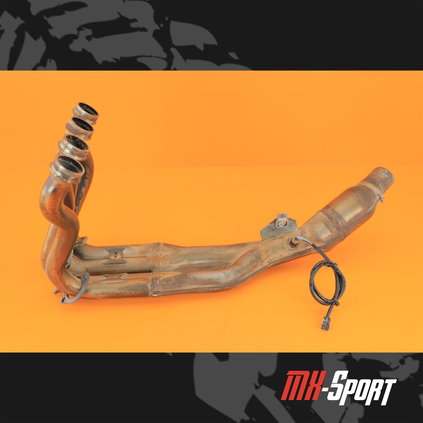 11-13 2012 FZ8 FZ8N OEM Header Exhaust Pipe Manifold Muffler