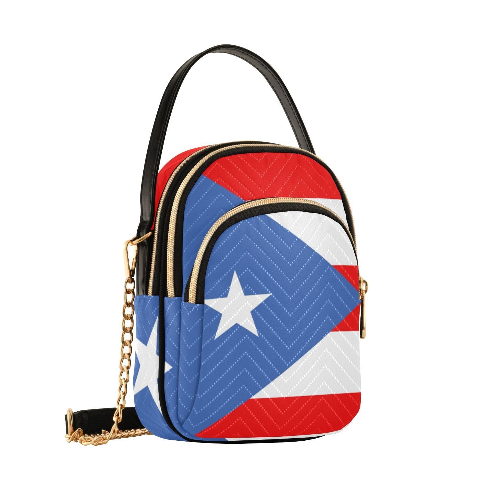 Patriot Flag Cell Phone Purse Crossbody Handbag Durable Shoulder Bag Sturdy T...