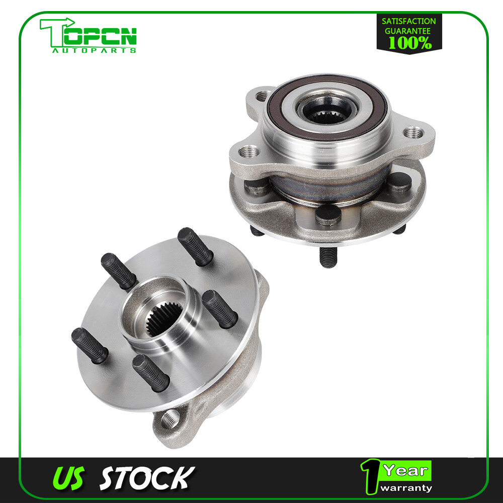 2 Front Wheel Hub Bearing For Toyota Corolla 2019 2020 2021 2022 LE SE 1.8L 2.0L