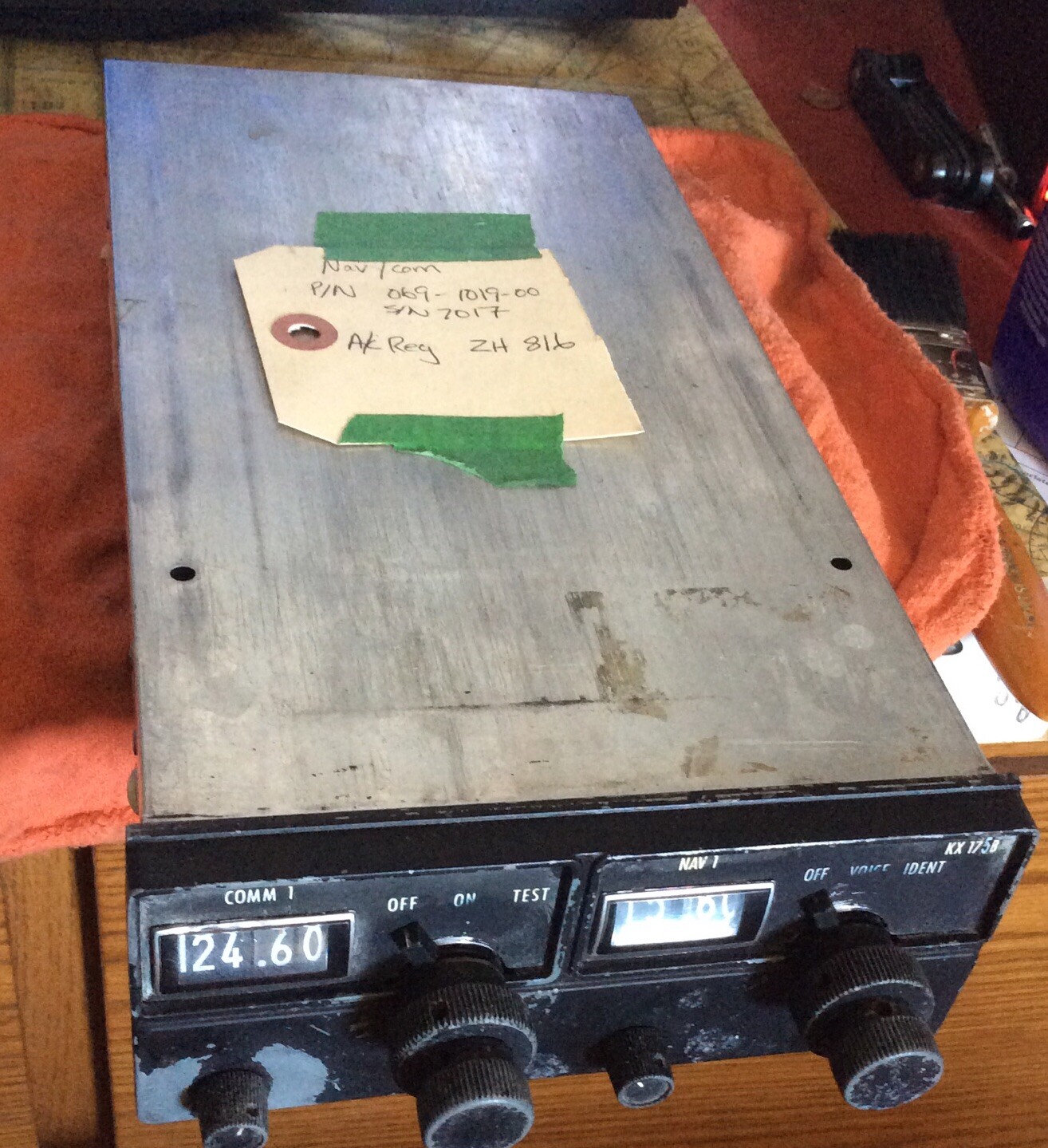 King KX 175B TSO NAV/COM PN 069-1019-00