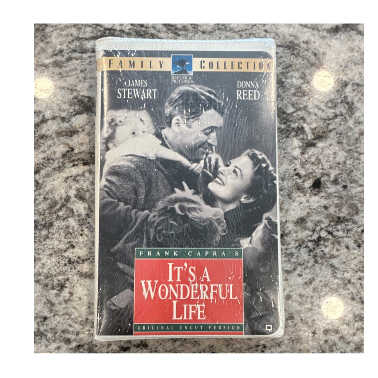 Republic Pictures It's a Wonderful Life VHS Original Uncut NTSC Drama Christmas