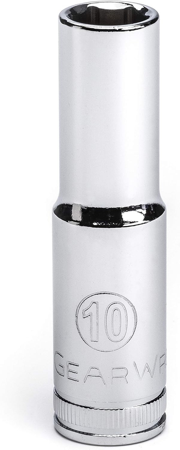 GEARWRENCH 3/8" Drive 6 Pt. Deep Socket, 10mm - 80392