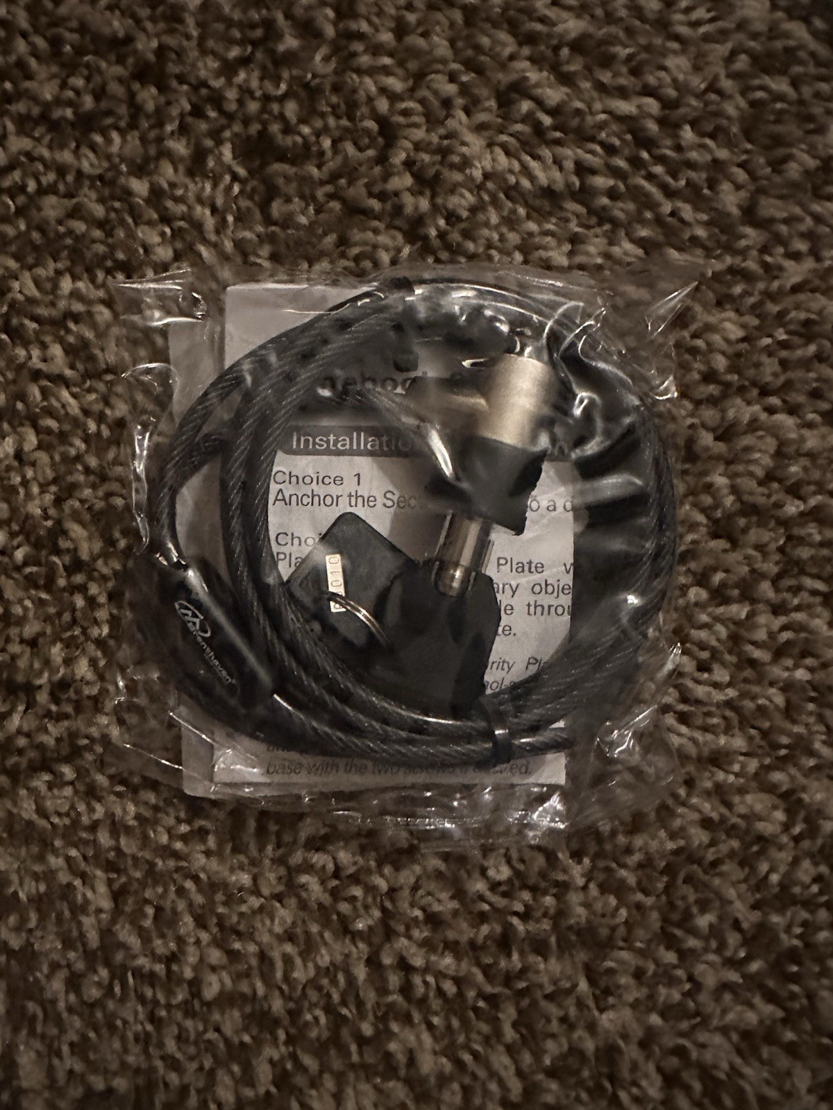 Brenthaven Zero Impact 4100 Keyed Cable Lock for Notebooks and Laptops New Seald