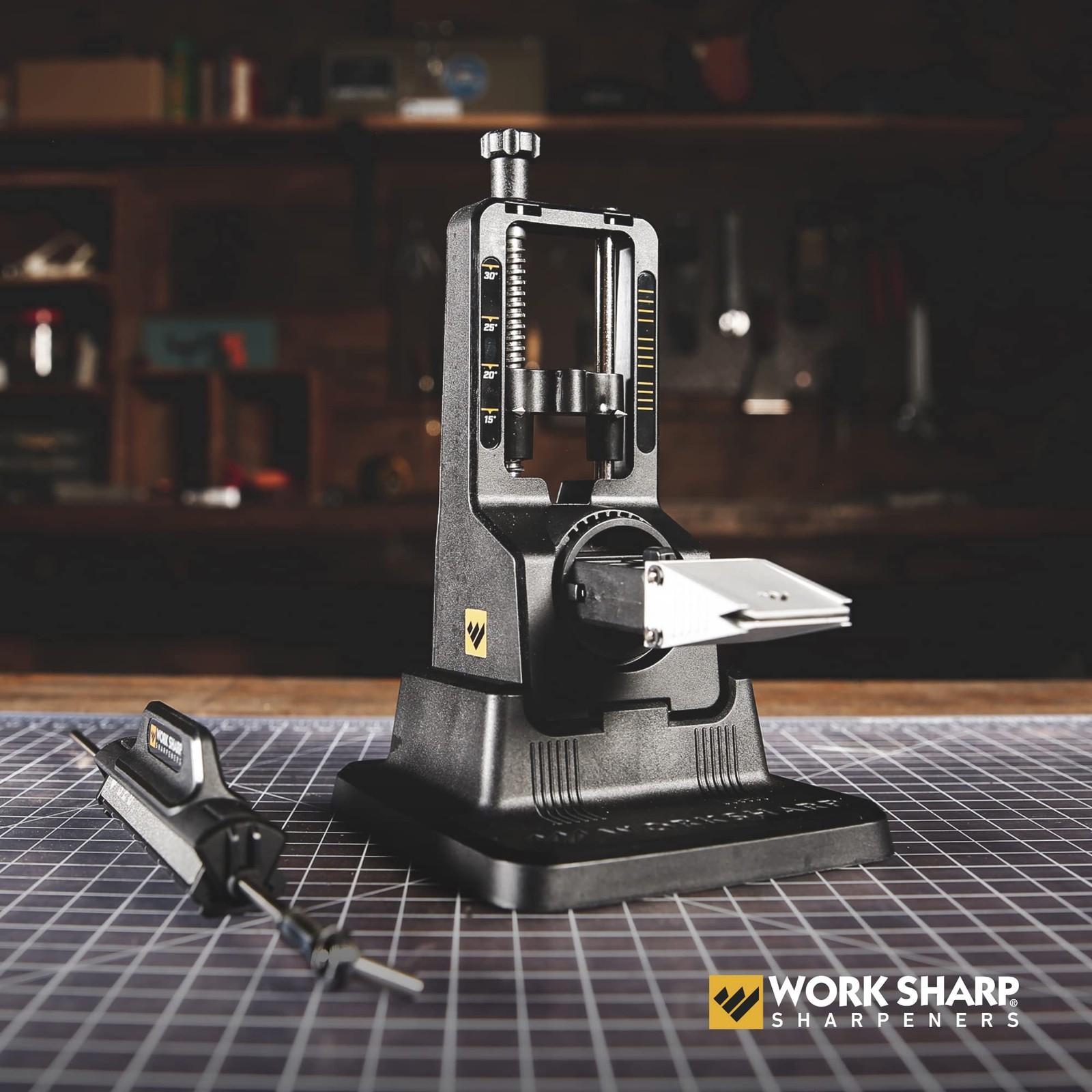 Work Sharp Precision Adjust Knife Sharpener Kit, Sharpens All Pocket and Kitc...